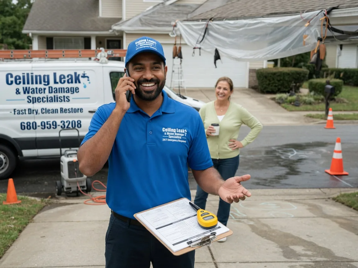 Ceiling Leak Cleanup Graytown, OH FAQs